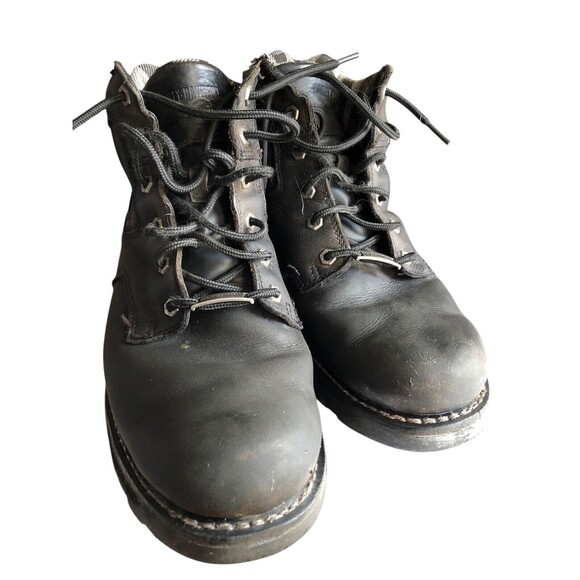 Harley Davidson Biker Motorcycle Boots Mens Size 12 Black D906040 main image 14